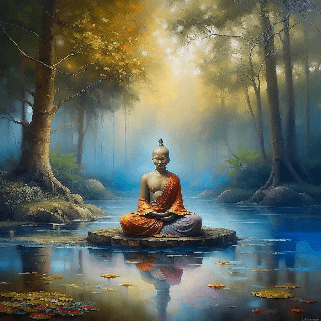 The practice of meditation (Spiritual Benefits Of Meditation)